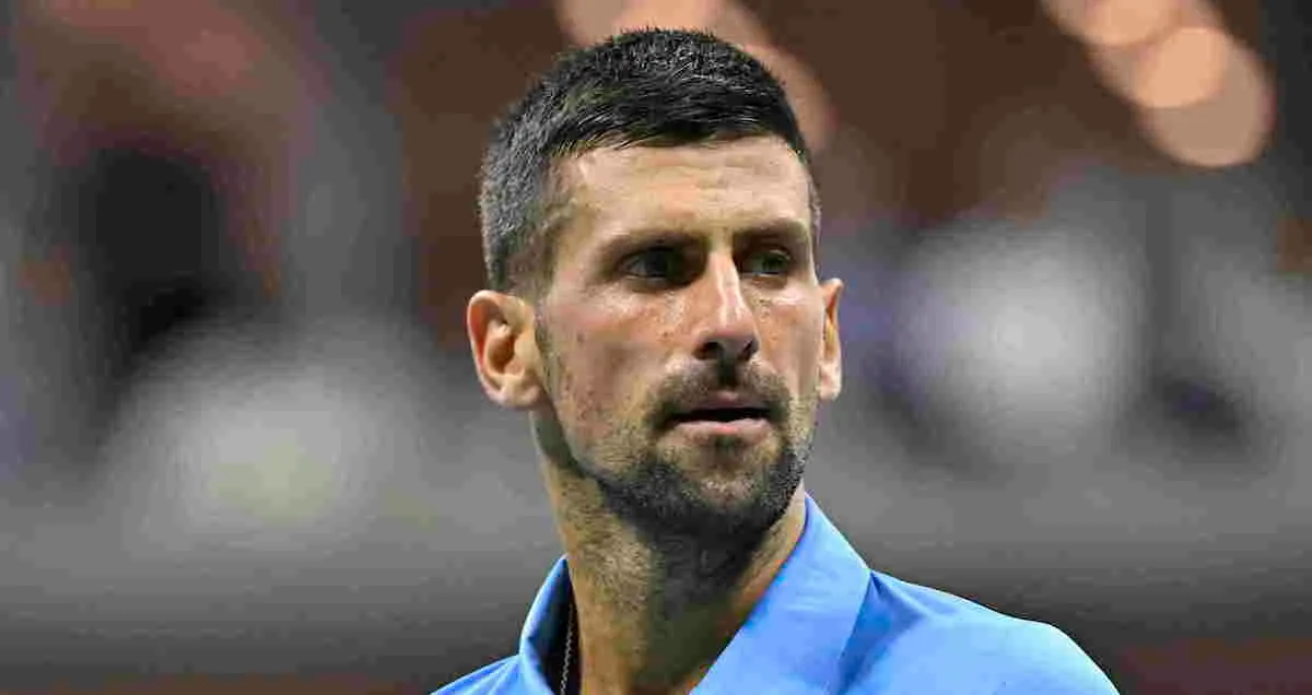Novak Djokovic neemt deel aan de Masters van Turijn